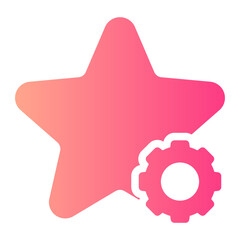 gear gradient icon