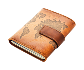 Passport Holder Isolated on White Background - Travel Accessory