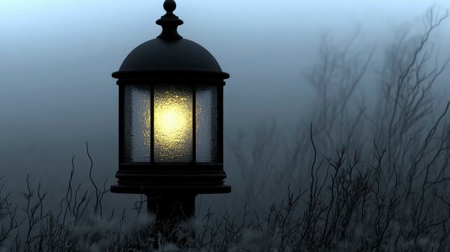 A solitary lighthouse shines through a stormy night, its guiding light piercing the darkness and offering hope to those lost at sea amid the tumultuous waves and winds.