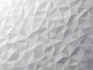 Obraz premium Abstract geometric background with interconnected white triangles, modern design.