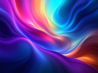 Obraz premium Gradient background with vibrant colors, blurred transition, abstract design.