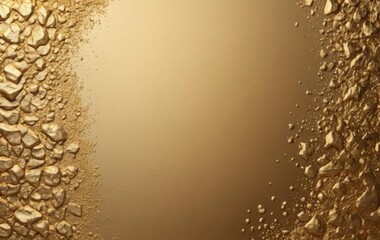 Obraz premium Gold background image, gold, texture, banner, metal