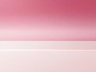 Fototapeta premium Horizontal pink gradient with soft stripes and bright colors