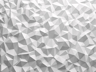 Obraz premium Abstract geometric background with interconnected white triangles, modern design.