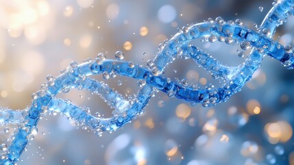 Exploring the Intricacies of DNA Structure in a Fluid Environment