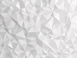Abstract geometric background with interconnected white triangles, modern design.
