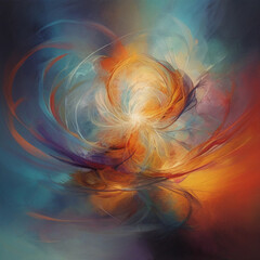 abstract fractal background