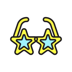 Party Glasses Filled