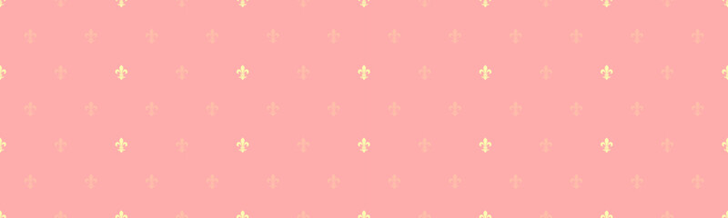 Heraldry coat with floral pattern seamless. Geometric beauty from rococo religious. Repetitive clothes of abstract ornament.