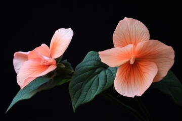 Balsam flower Impatiens monticola native to Sichuan China