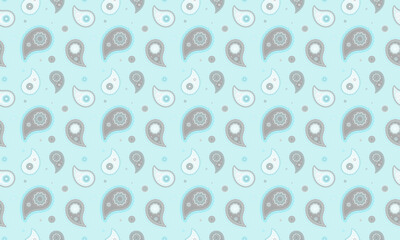 Template paisley a indian image. Artwork herbal on minimal creativity. Seamless decorating to india cucumber.
