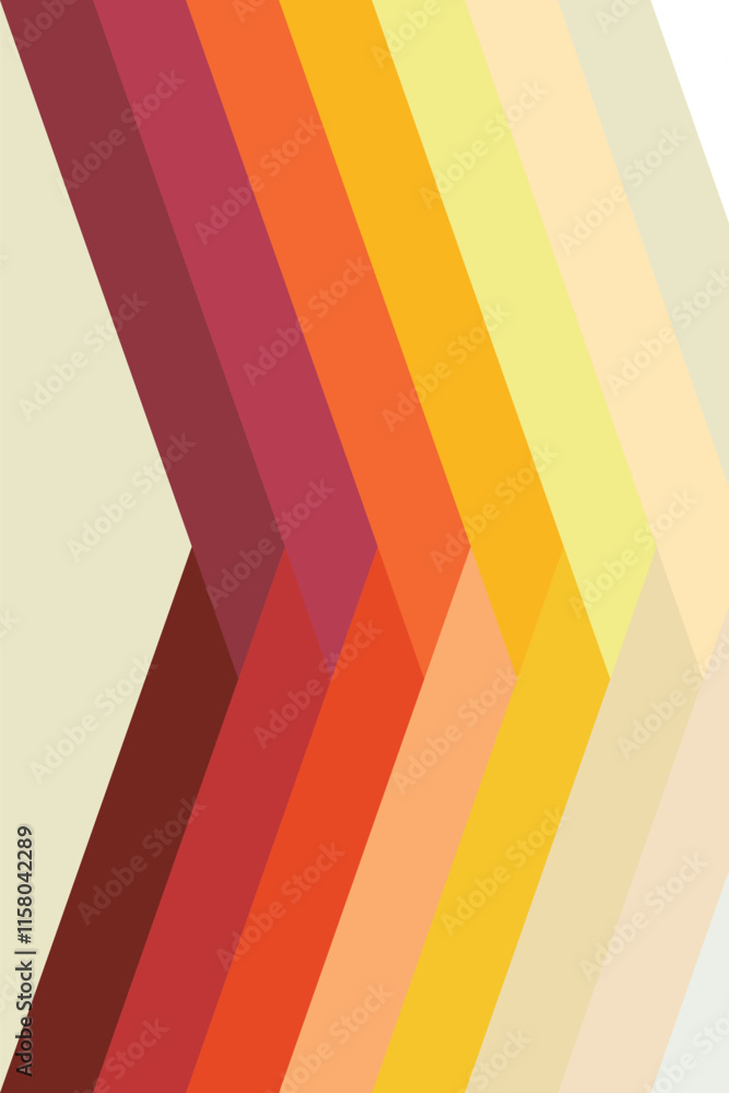 Poster abstract pattern background with vintage color theme
