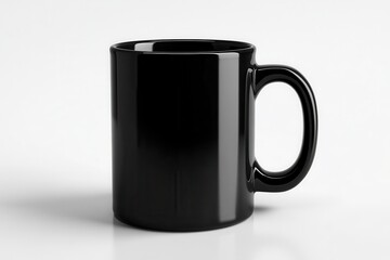 dark pottery cup against light backdrop