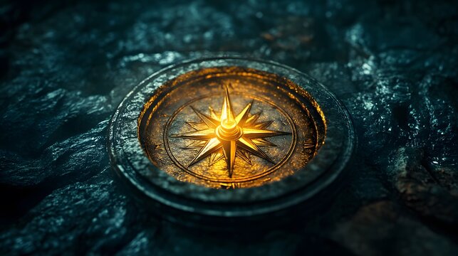 A Glowing Compass in the Dark