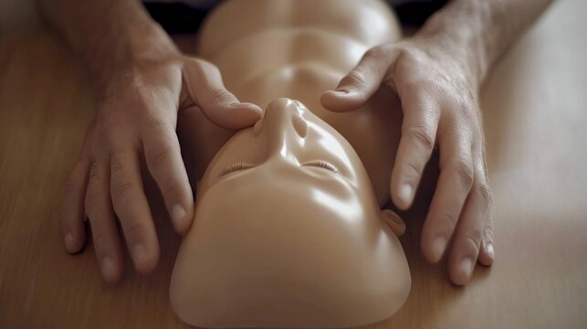 Realistic CPR Training with Modern Medical Equipment