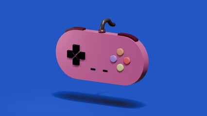 宙に浮くゲームコントローラー © omiya