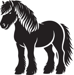 Horse illustration vector