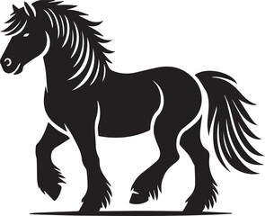 Horse illustration vector