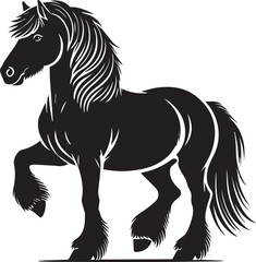 Horse illustration vector