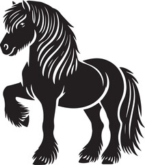 Horse illustration vector