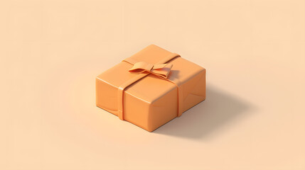 Obraz premium Packaging Package Wrapping Icon isometric 3D