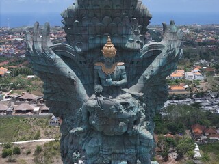 Landmark Bali Island, Garuda Wisnu Kencana view from above, GWK is a icon of Bali the tallest...