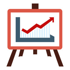 Vector Presentation graphic that is growing  for your companies and business