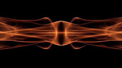 Stunning Visualization of Magnetic Field Dynamics, Glowing Lines and Arrows Illustrate Force Flow in Dark Space