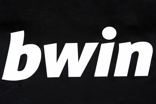 Logo of the betting platform, online casino, poker, BWIN, Austrian company.
