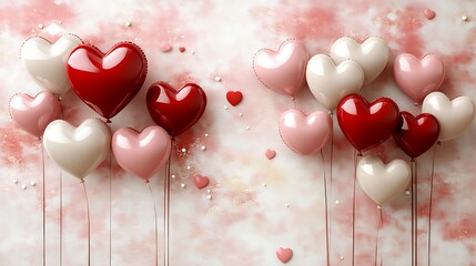 A romantic Valentine's Day card