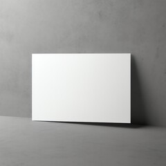 blank minimal bussiness card mock up