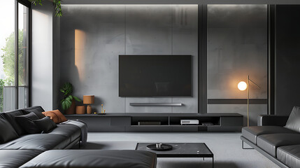 Decent living room interior design 