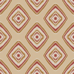 pattern flowerdamask ethnic boho American ikat texture tribal geometric background mandalas
