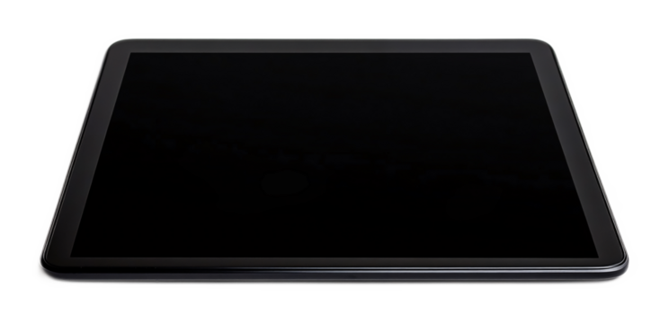 Tablet Isolated on White Background - Portable Device