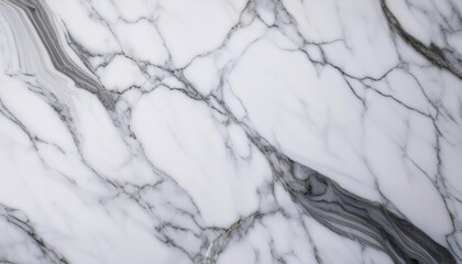 A marble floor with a black and white pattern