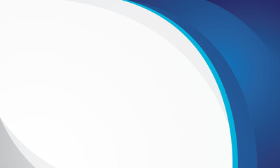 Abstract Blue White Background Template Design