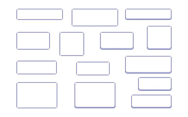 Pixel Text Box Illustration