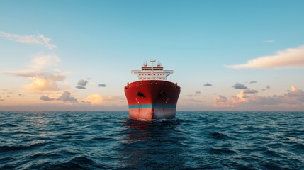 Breathtaking Ocean Voyages Under a Vibrant Blue Sky Capturing Serenity and Adventure in Nature Photography
