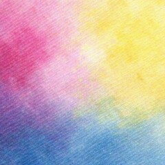 Fuzzy watercolor blend, pink, blue, yellow hues , background, gradient, texture