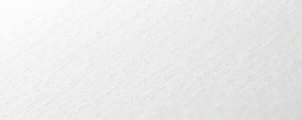 Close-up of textured white paper; subtle fiber patterns visible , illustration, backdrop
