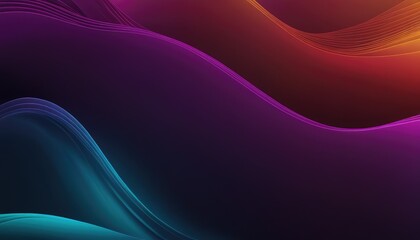 Obraz premium A colorful wave with a black background n 1 