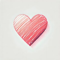 Generative AI,  Hand-Drawn Heart Icon.
A simple, bold, hand-drawn heart symbol with a playful and organic feel.
