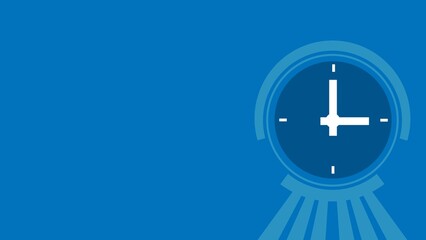 Time countdown clock watch concept background design illustration 