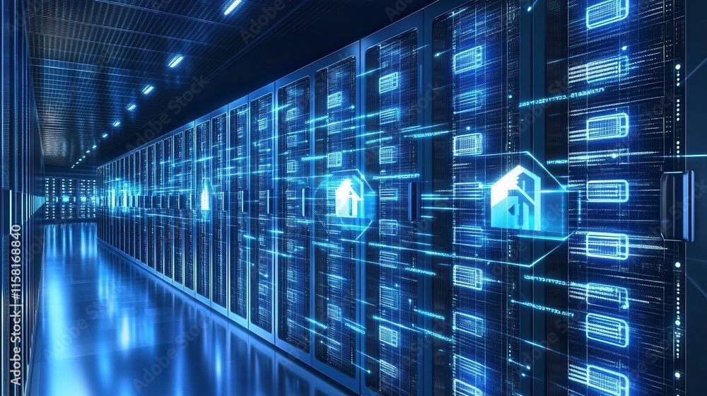 Poster dynamic data protection in a server room