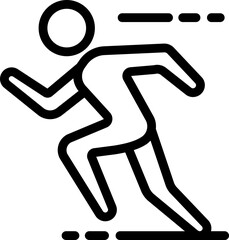 Run Line Icon