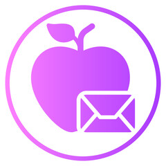 mail gradient icon