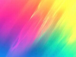 Obraz premium Abstract Rainbow Gradient Background with Diagonal Strokes
