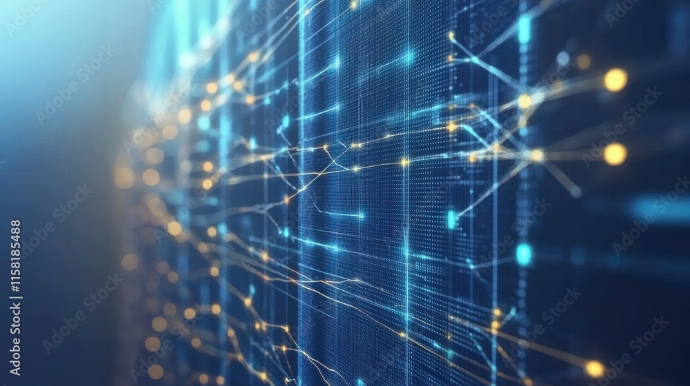 Poster animated data transmission in digital networking environment