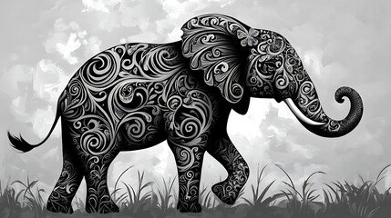 elephant artistic