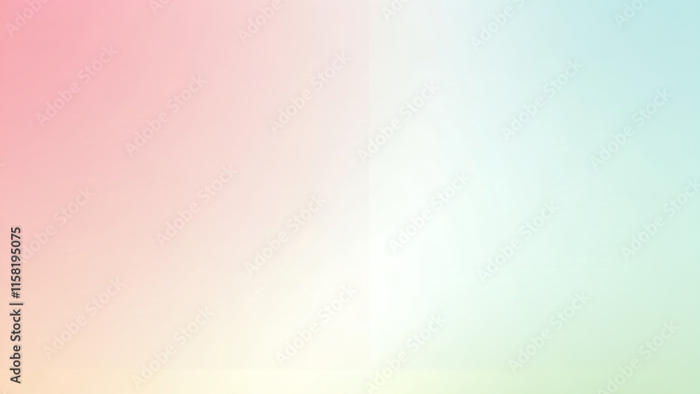 Aufkleber delicate pastel gradient background image. a soft, smooth gradient background featuring a blend of p